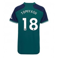 Arsenal Takehiro Tomiyasu #18 Tredjetrøje Dame 2023-24 Kortærmet